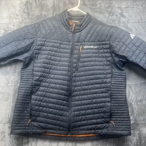 Eddie Bauer First Ascent Jacket Mens 2XL Pertex Quantum EB800 Goose Down Black